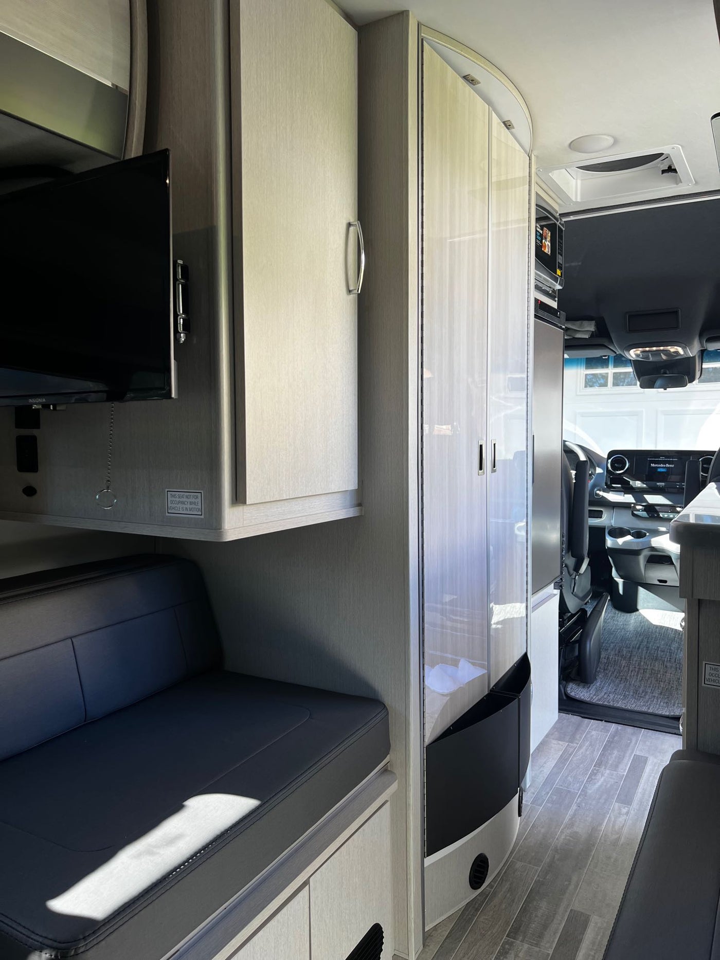  with bike rack & roof AC. Ready for adventure!|RV rental interior: sleek kitchen with sink — photo 8