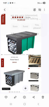 Legacy smart portable fridge/freezer w/powerpack &solar panel for outdoor use in Salt Lake City, UT (photo 2)
