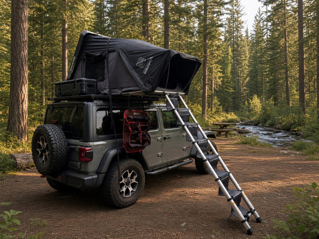 Jeep Wrangler Rubicon | iKamper Rooftop Tent | Camp Kitchen — photo 2