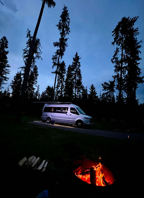 Wilbur, the Sprinter Van overland rental