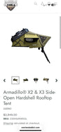 23Zero Armadillo X2 - Right Roof Top Tent in Englewood, CO (photo 1)