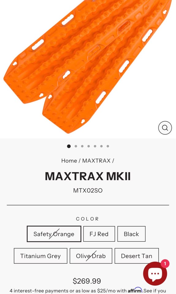 MAXTRAX MKII Traction Boards in Sacramento, CA (photo 3) — photo 3
