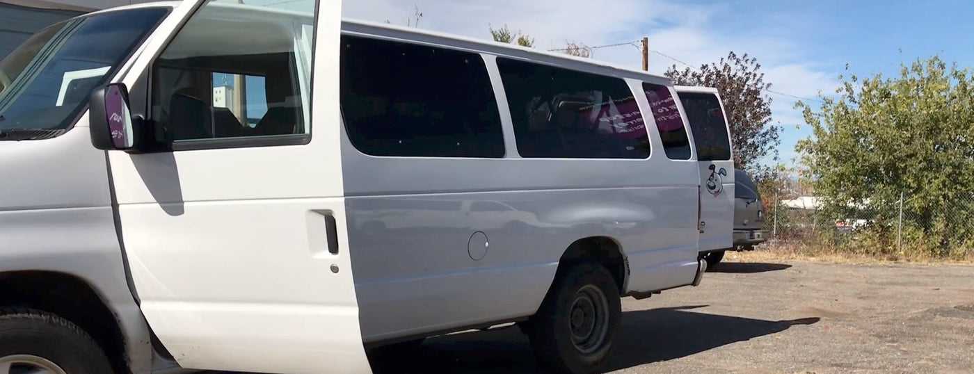  an alternative to RV rental.|A white passenger van — photo 4