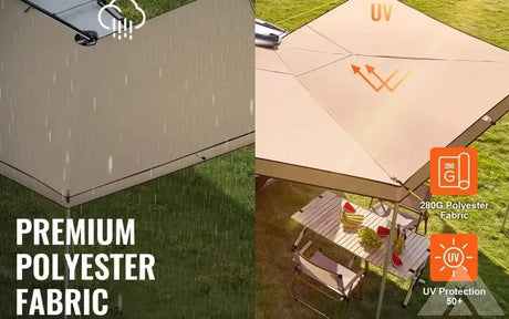 VEVOR Vehicle Awning 270 Degree — new camp awnings for sale (photo 6)
