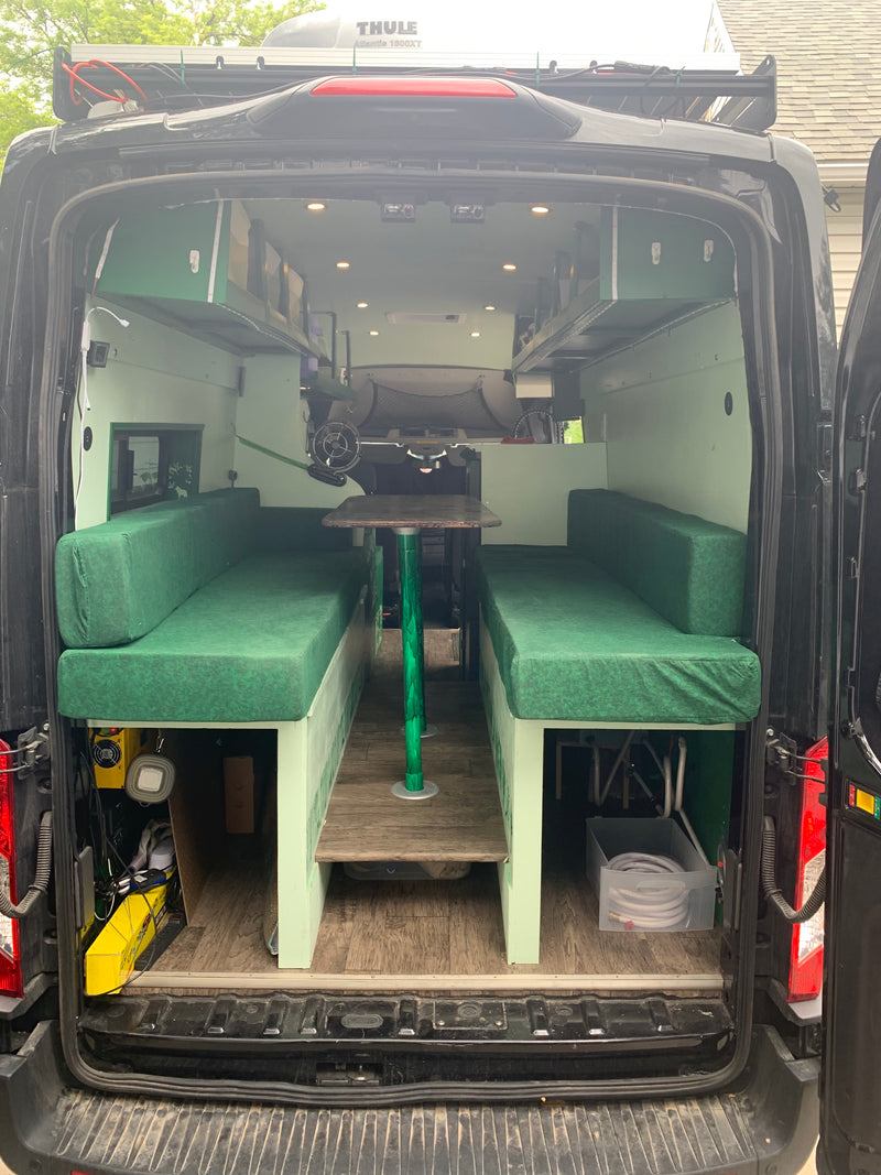 Green Machine  Custom Build - 2022 Ford Transit Adventure Van AWD — photo 11