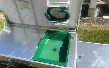 VINTAGE Coleman Folding Camping Kitchen — used camp furniture for sale (photo 4)