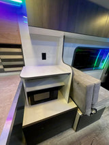 Mr. Grey is the Cold AC, Modern Luxury Camper Van rental of your dreams!