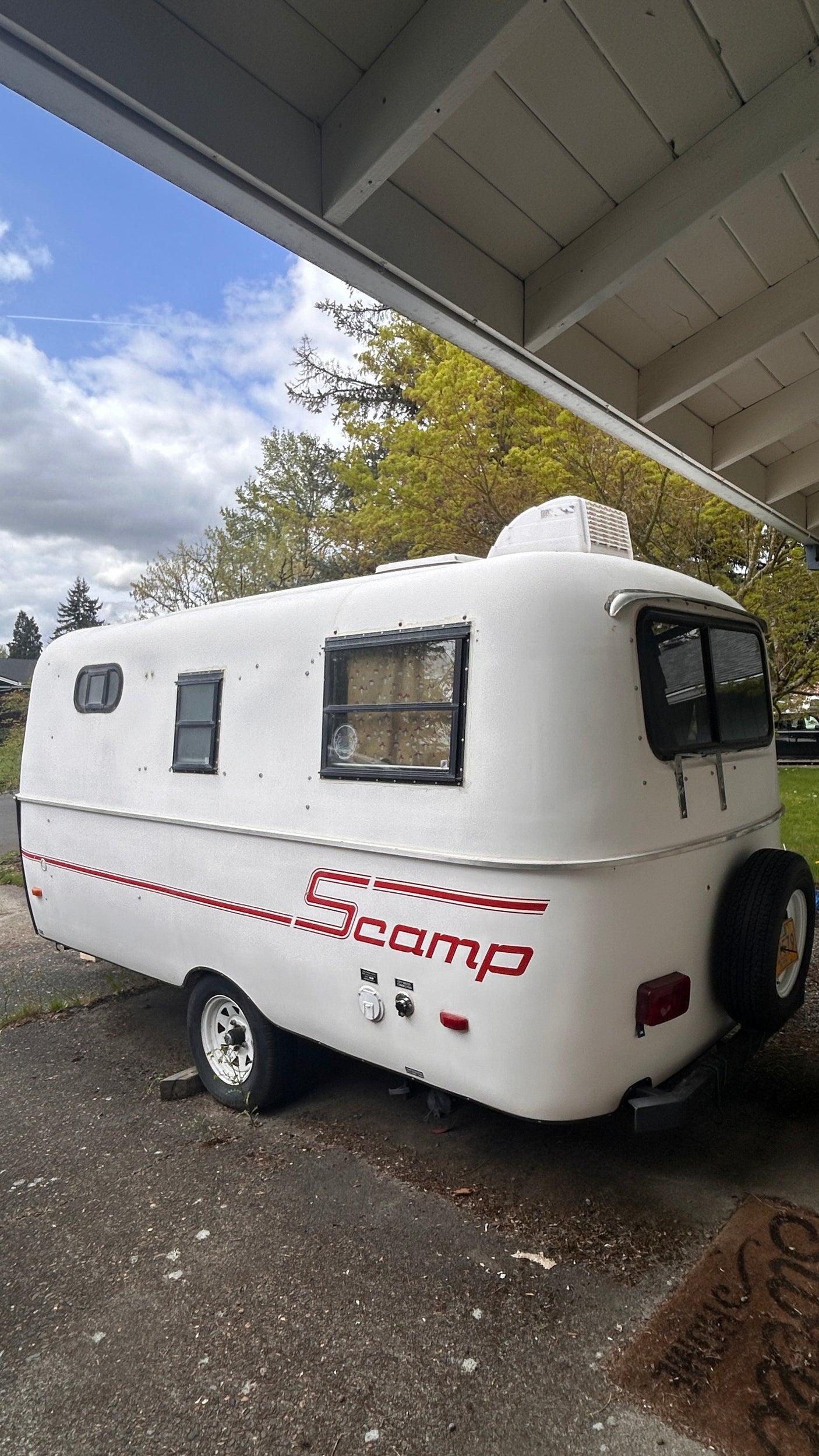 Mushroom Cottage on Wheels