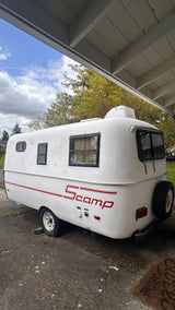 Mushroom Cottage on Wheels