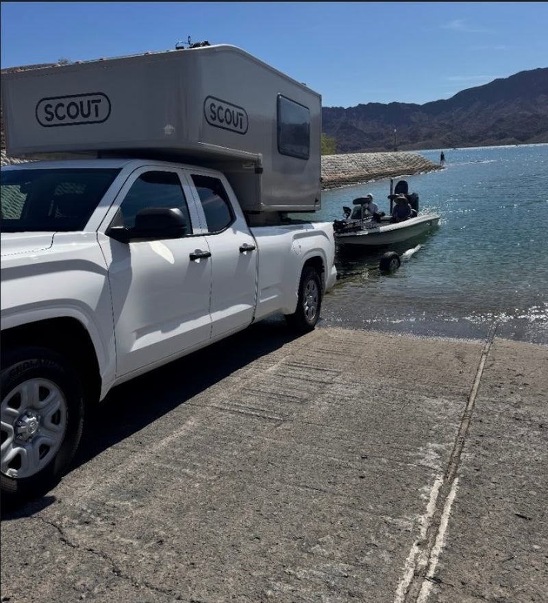  and power station for off-grid living.|RV rental interior with a compact dinette — photo 6