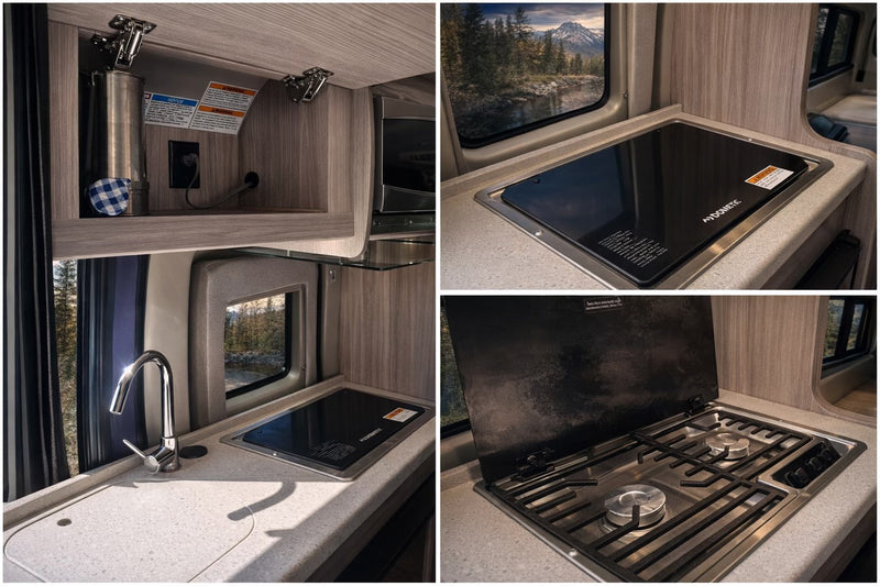  and lakeside campfire.|A white camper van — photo 9