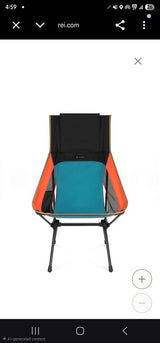Helinox Sunset Chair (re) portable camping chair REI in Sacramento, CA (photo 2)