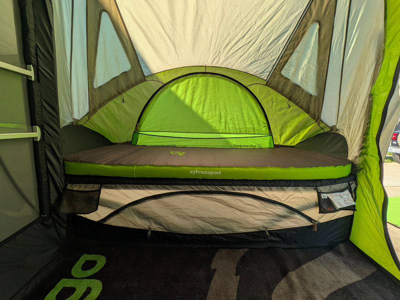  parked on a residential driveway.|SylvanSport Go trailer — photo 10
