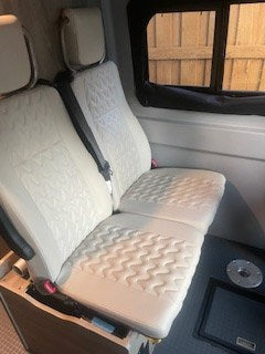  ready for adventure.|View of an RV rental's spacious front cabin — photo 5