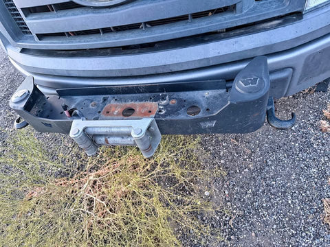 Warn winch bumper