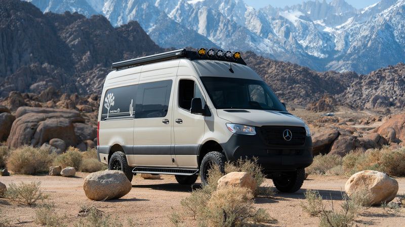 Off-road Mercedes Sprinter camper van RV rental — photo 1