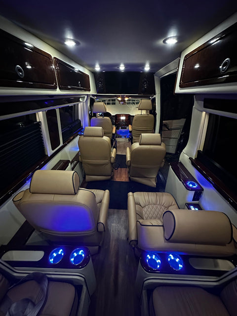 Midwest Auto Designs Touring Coach with Heated and Massage Seats — photo 2