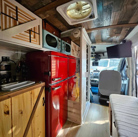Beautiful Fully Loaded Ford Camper Van overland rental