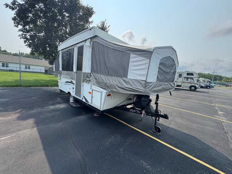  and storage. Explore layouts!|Interior of a pop-up camper — photo 10
