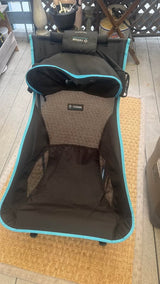 Helinox portable camping chair black and blue in Manhattan Beach, CA (photo 5)