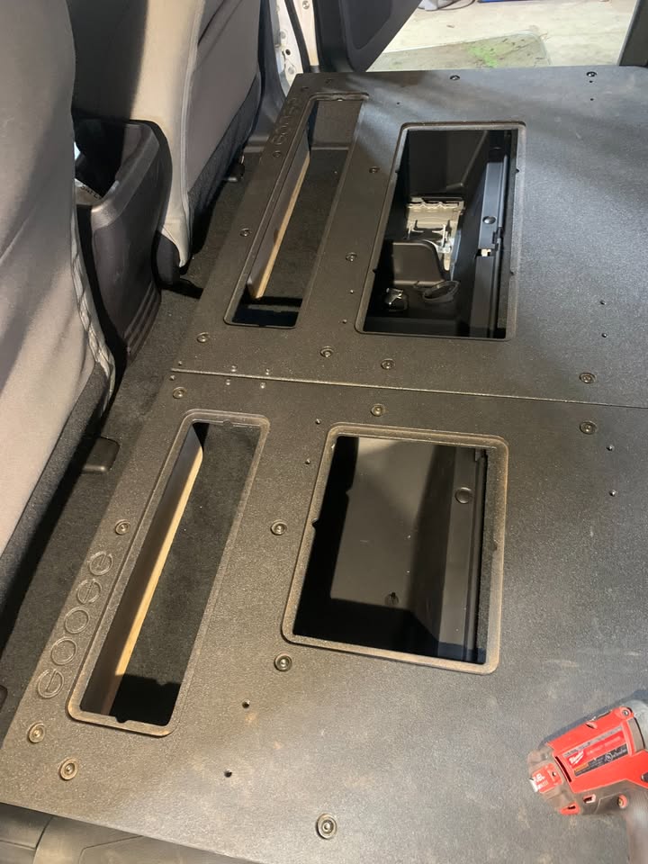 Goose Gear Seat Delete - Toyota Tacoma (2nd & 3rd Gen, Double Cab) in Denver, CO (photo 3) — photo 3