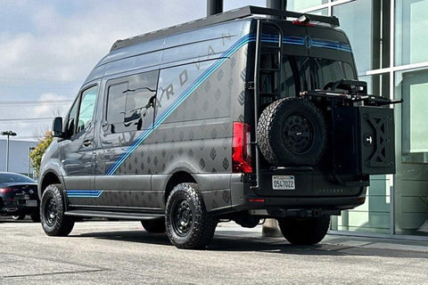Adventure-Ready Sprinter 4x4 (Seat+Sleeps 4) for Families! overland rental
