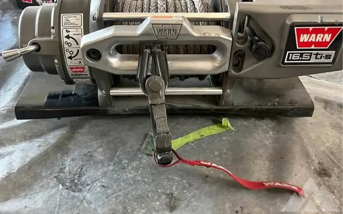Warn 16.5 heavyweight winch — new gear for sale