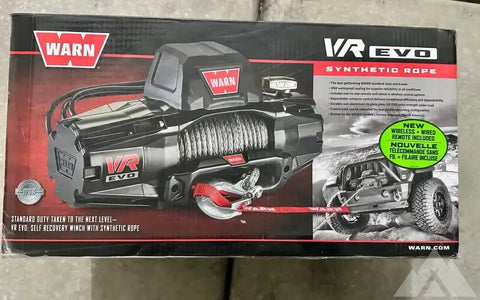 Warn Evo 12s synthetic winch