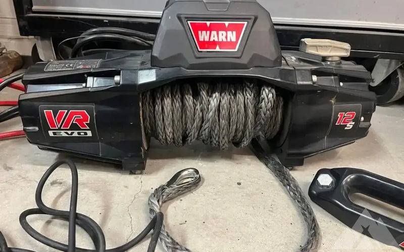 Warn VR EVO 12-S Winch + Factor 55 UltraHook — used gear for sale (photo 2) — photo 2