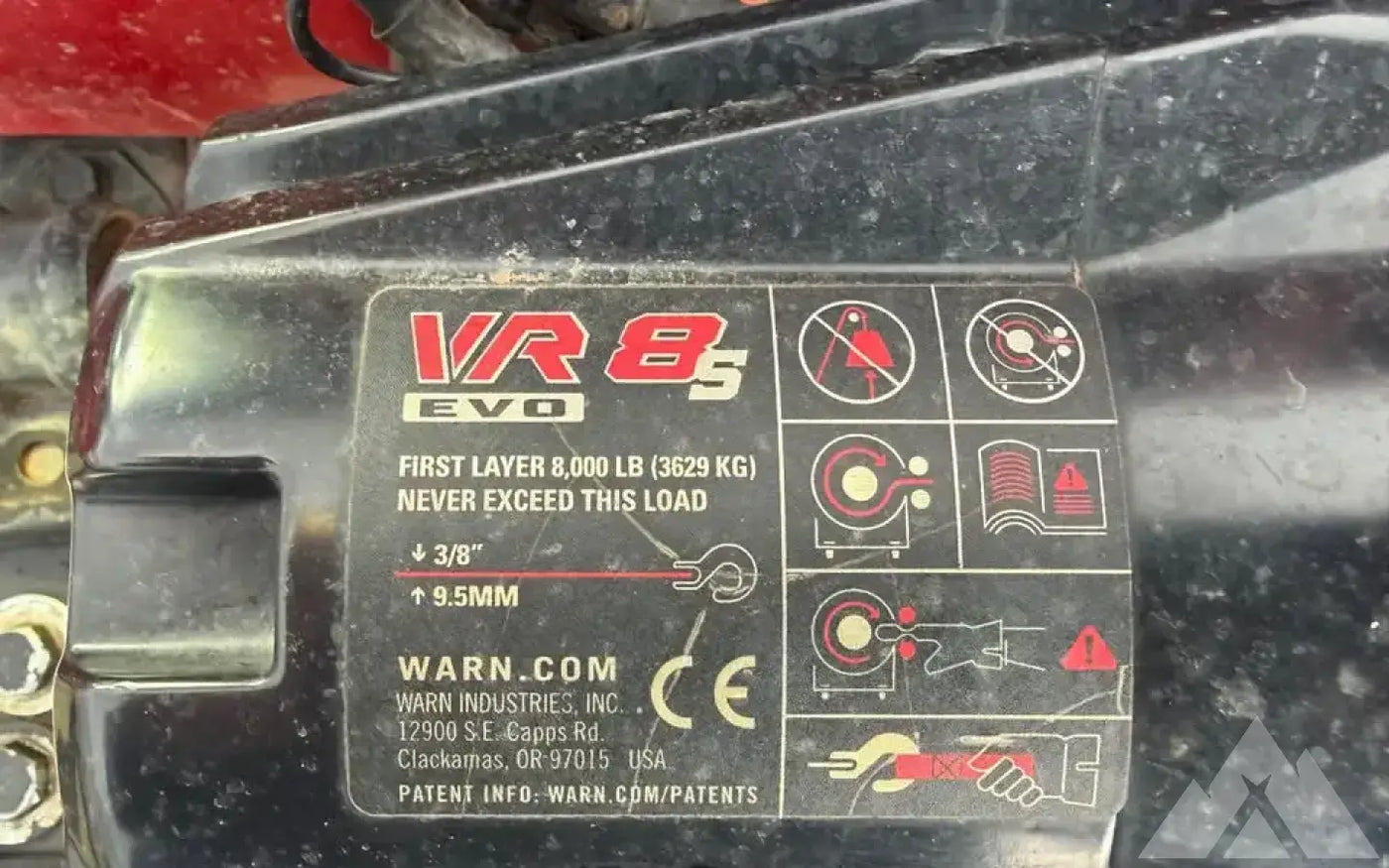 Warn VR EVO 8s winch — used gear for sale (photo 4) — photo 4