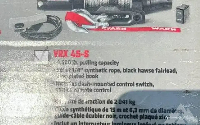 Warn VRX-45s Winch - For Truck For Off Road — new gear for sale (photo 5) — photo 5