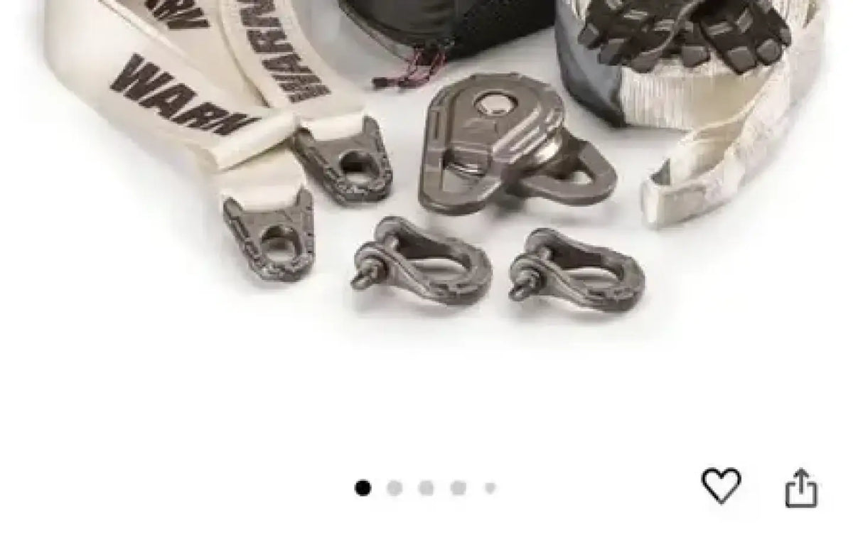 Warn winch new with warn epic recovery bag — new gear for sale (photo 4) — photo 4