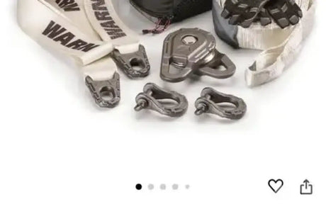 Warn winch new with warn epic recovery bag — new gear for sale (photo 4)