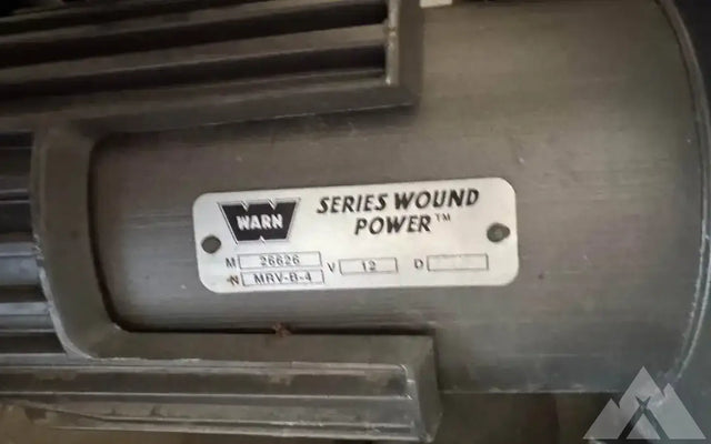Warn XD9000i winch with mount — photo 3