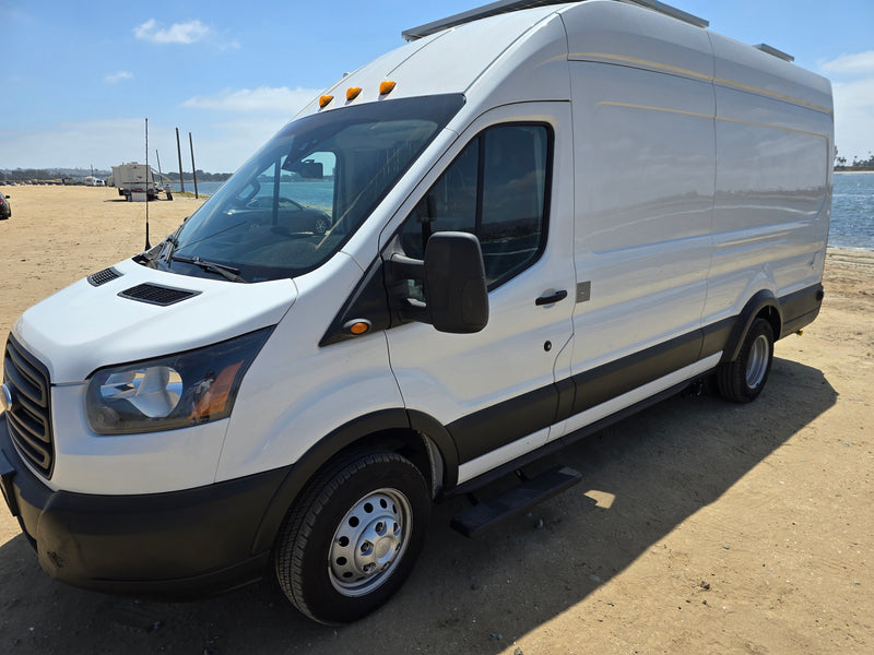  and separate shower. Stunning ocean view!|Compact RV rental wet bath featuring a shower — photo 14