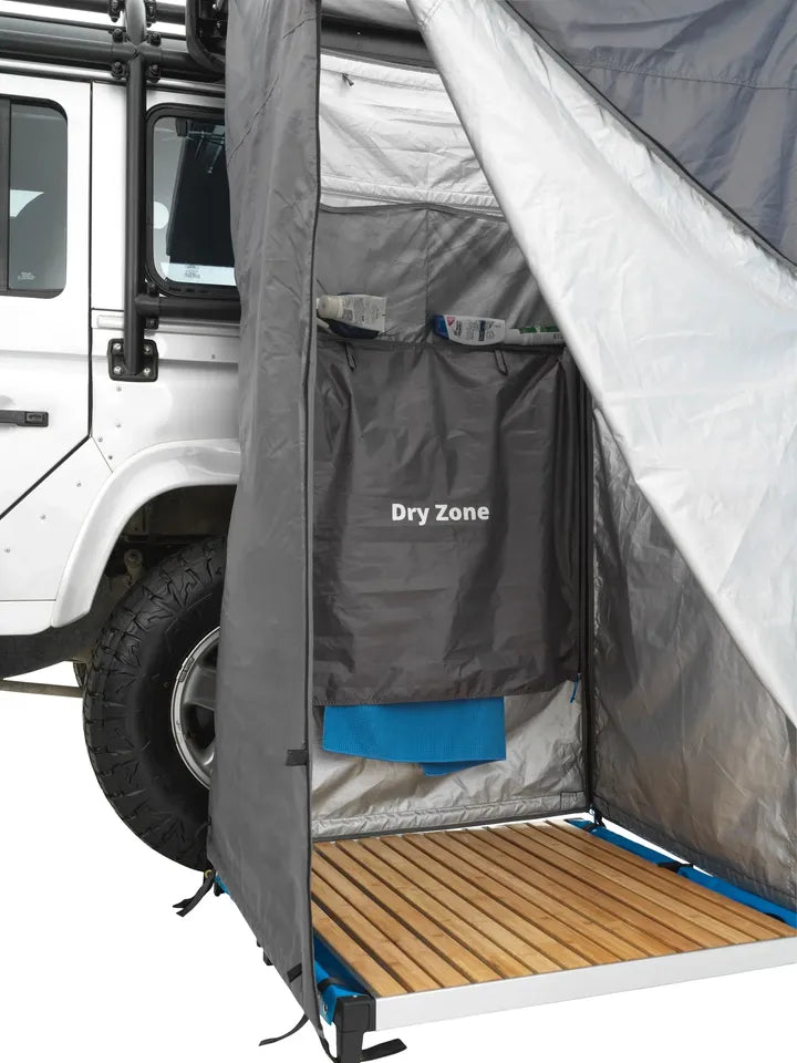 Camper Van Outdoor Shower Tent Awning - Joolca Ensuite Mounted Single in Steamboat Springs, CO (photo 10) — photo 10