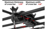 WEIZE Heavy Duty 64"x 39" Roof Rack, Rooftop Cargo — new racks for sale (photo 2)