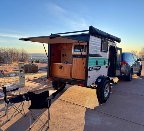 Easy Tow Camper | Sunray 109 Sport | Lightweight & Adventure Ready overland rental