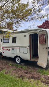 Mushroom Cottage on Wheels