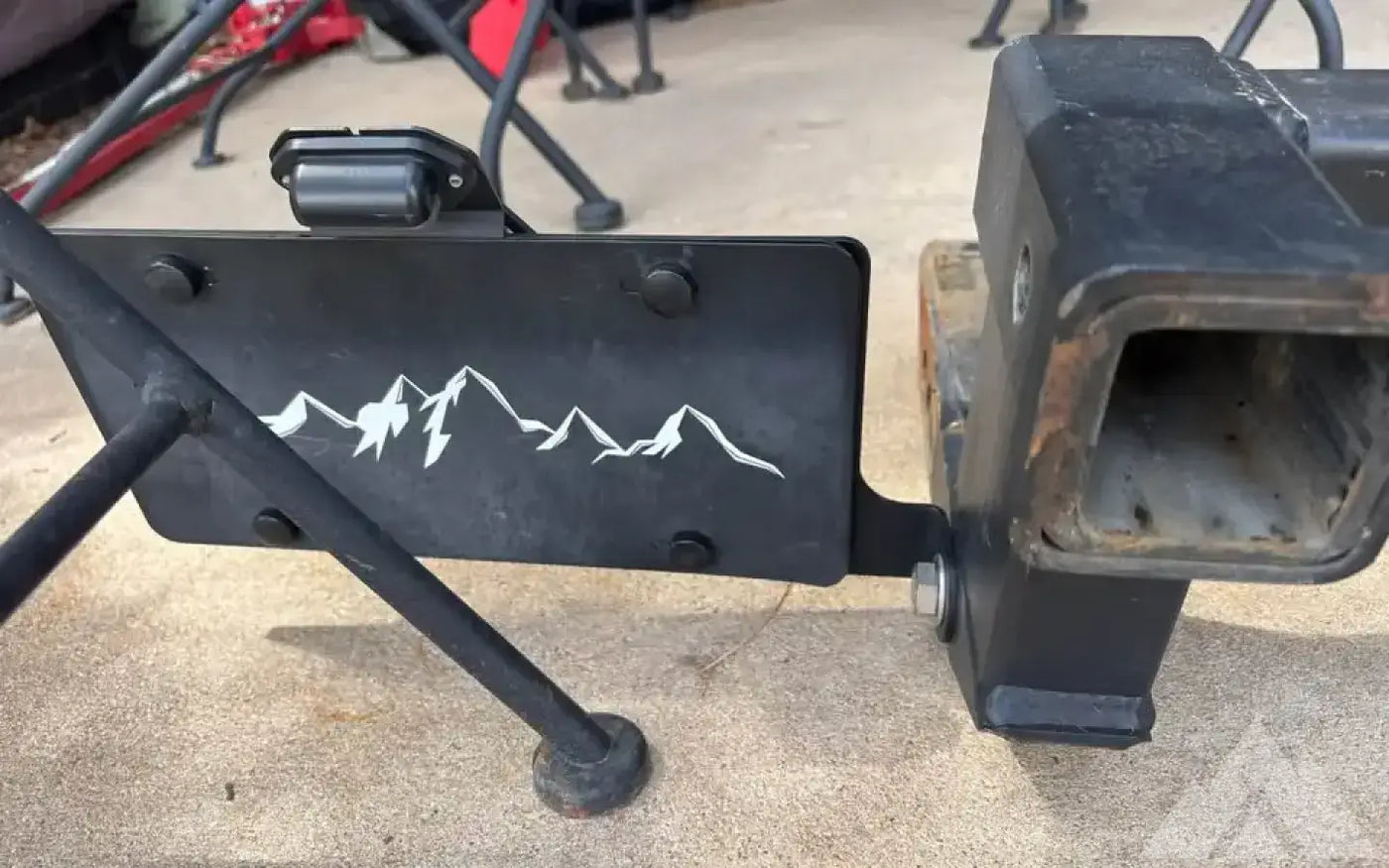 Wilco hitch Tire Carrier w/attachments — used tire carriers & swing outs for sale (photo 6) — photo 6