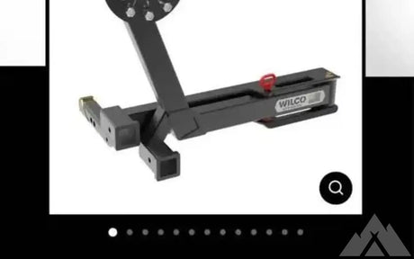 Wilco Off-road Hitchgate Solo with plate relocatio — new tire carriers & swing outs for sale (photo 4)