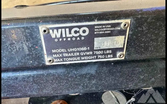 Wilco spare tire carrier — photo 2