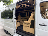 Luxury Mercedes Coach | Massage Chairs & Bathroom