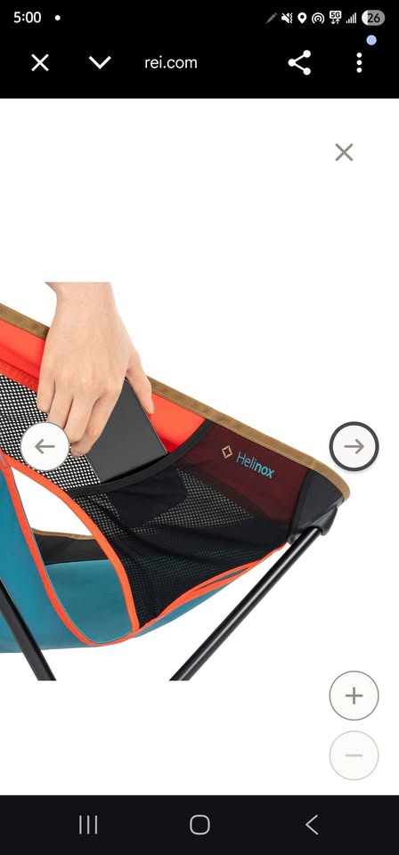 Helinox Sunset Chair (re) portable camping chair REI in Sacramento, CA (photo 6) — photo 6