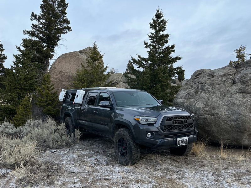 2023 Toyota Tacoma with Alu-Cab Contour Canopy 6ft bed — photo 2