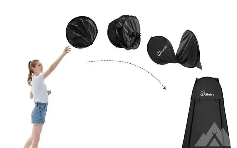 Wolfwise Pop Up Changing Tent — new showers & toilets for sale (photo 7) — photo 7
