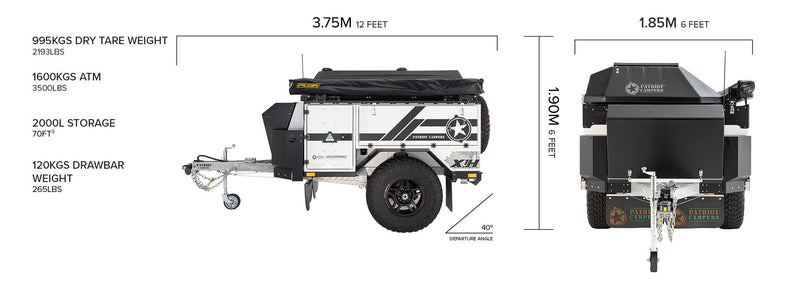 offering a comfortable sleeping area.|This rugged off-road camper trailer — photo 7