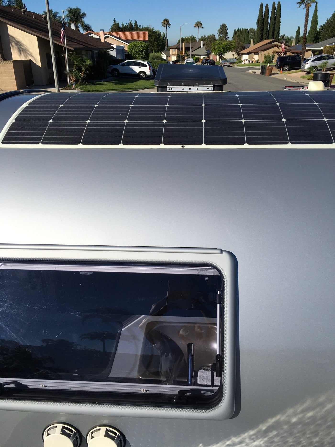  is ready for adventure.|RV rental travel trailer's hitch area — photo 11