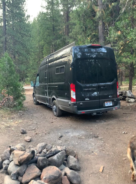 Green Machine  Custom Build - 2022 Ford Transit Adventure Van AWD — photo 2