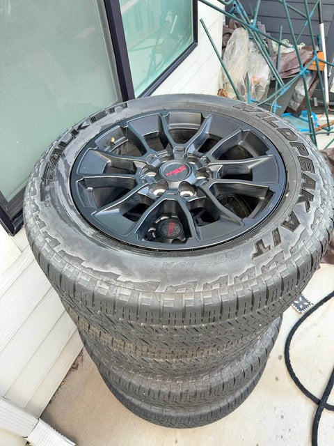 Falken Wildpeak A/T3W Tires on 20" Toyota TRD Wheels